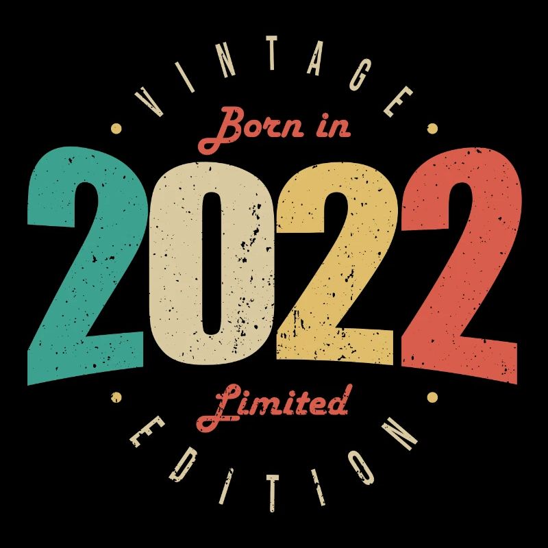 2022 Vintage Retro Geburtstagsgeschenk 2022