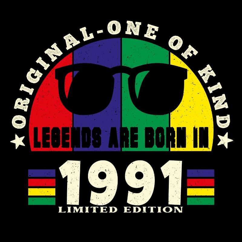 Original - Einzigartiges Geburtstagsgeschenk von 1991.