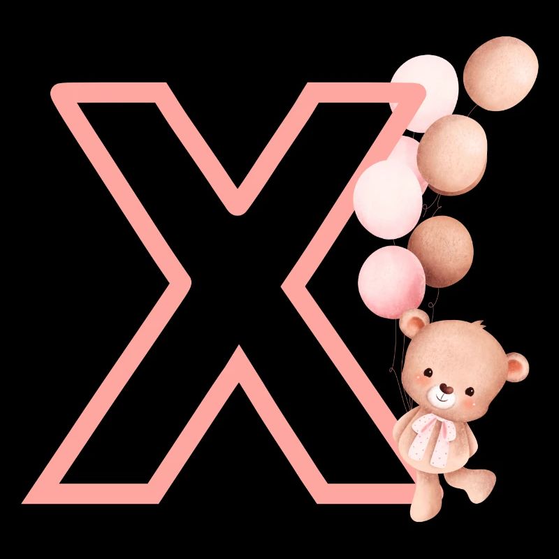 Buchstabe x Rosa Bär