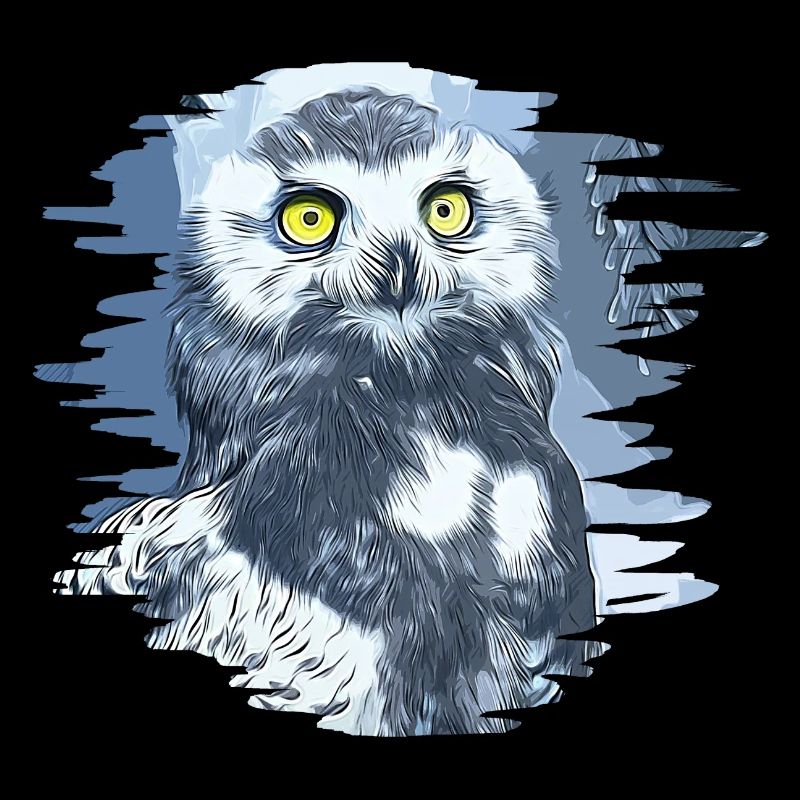 gxp schneeeule vector art