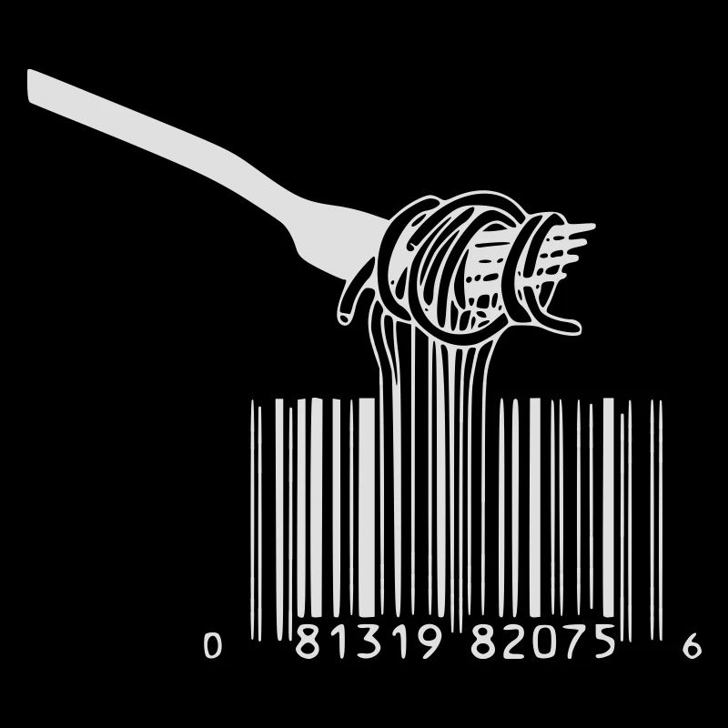 barcode fork spaghetti
