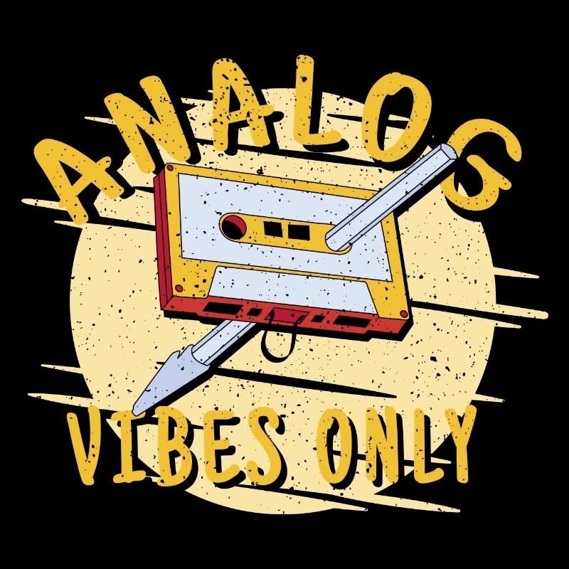 Analog Vibes Only - Music Lover Gift