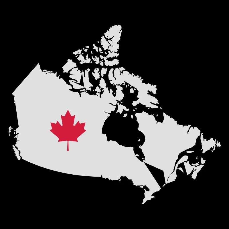 Kanada, Canada Map