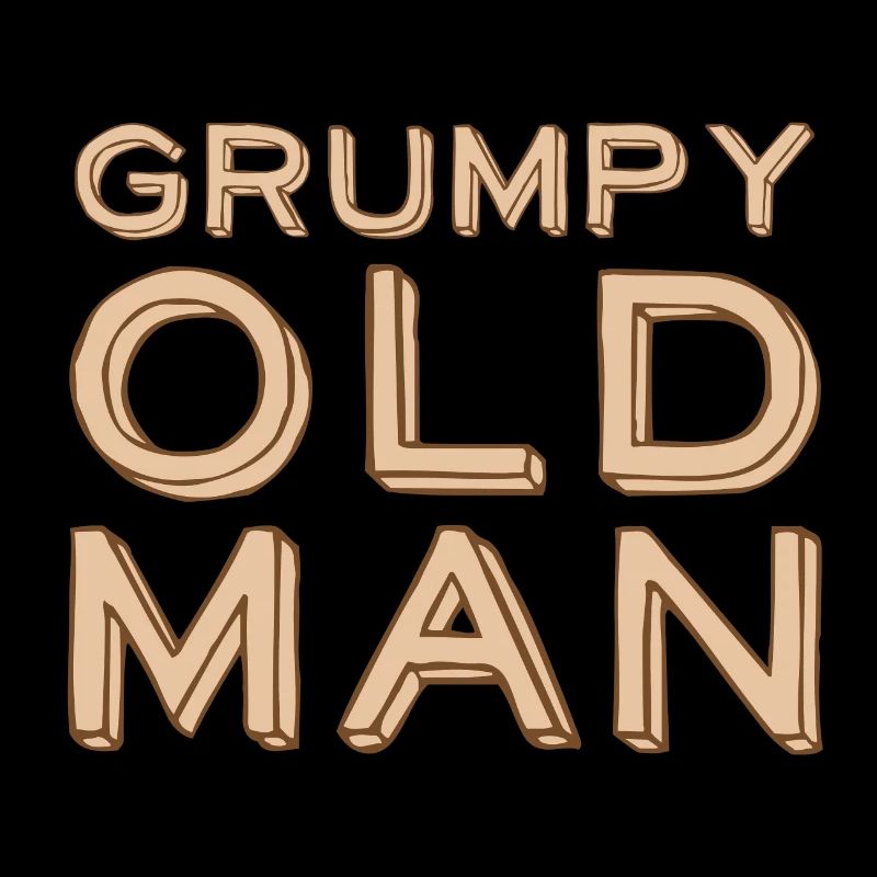 Grumpy old man