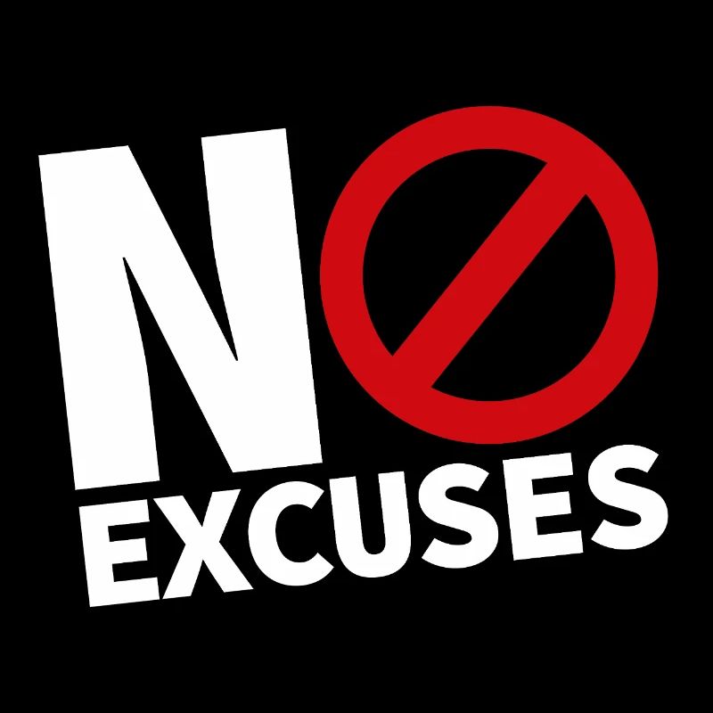 PAS D’EXCUSES blanc