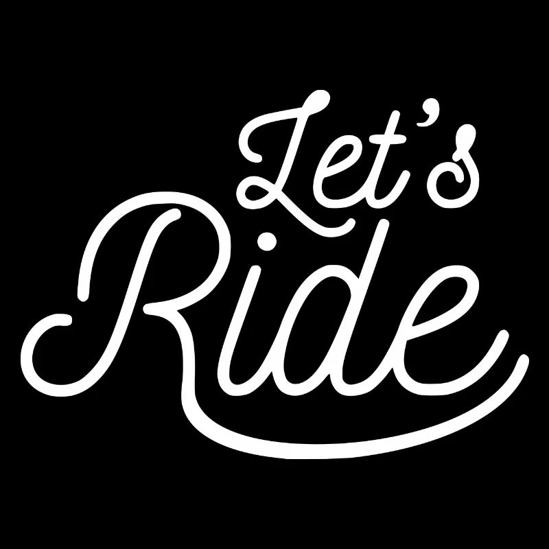 lets Ride white