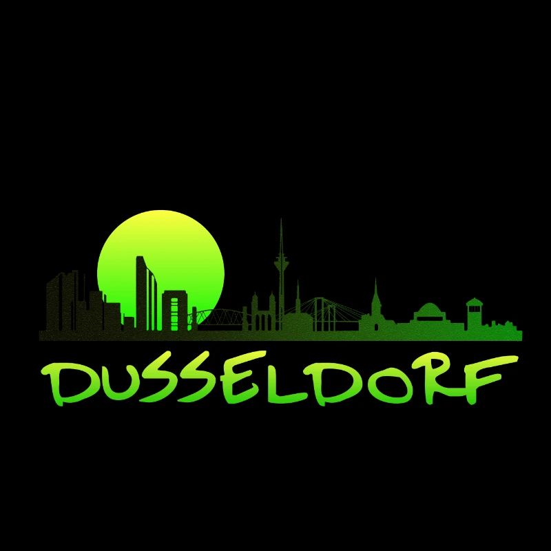 Dusseldorf the city Moin Germany