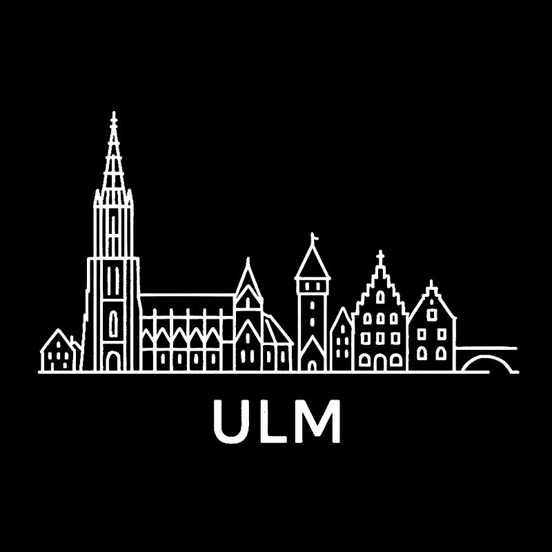 Ulm in White