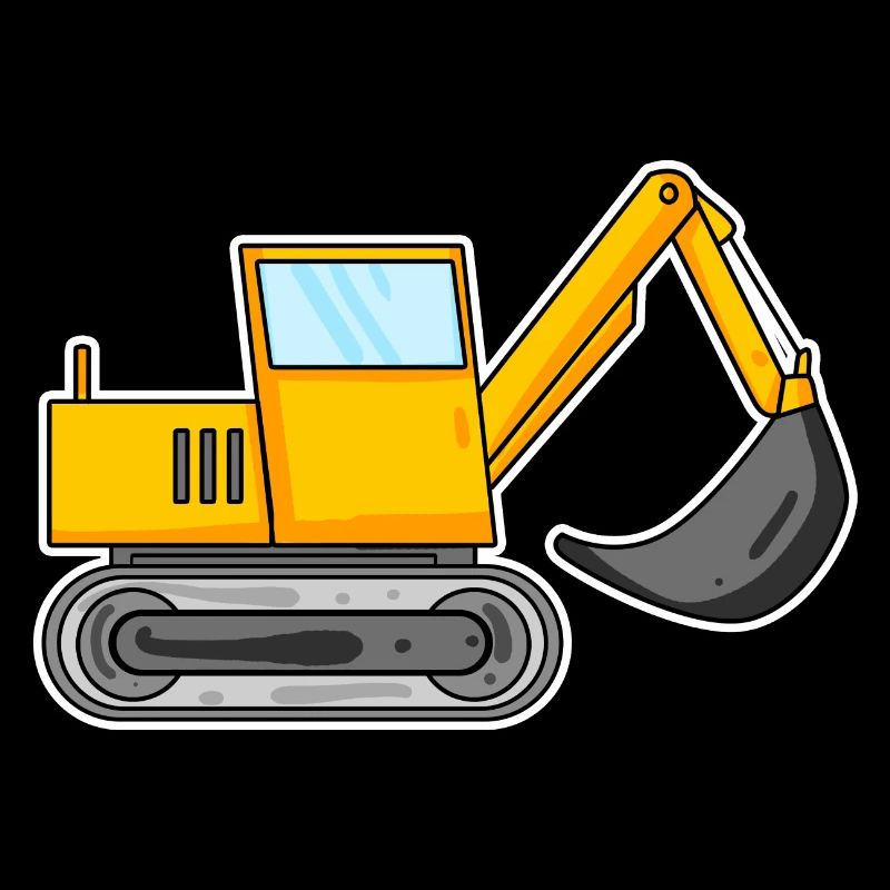 Bagger Baustelle Baggerfahrer