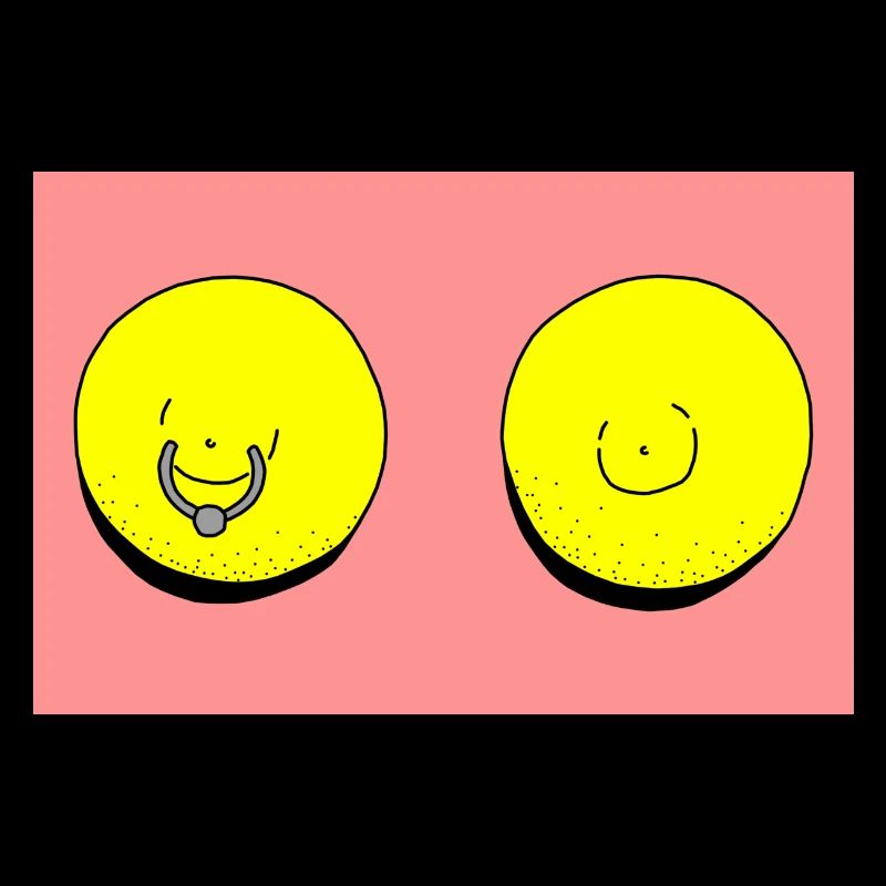 lemon piercing red