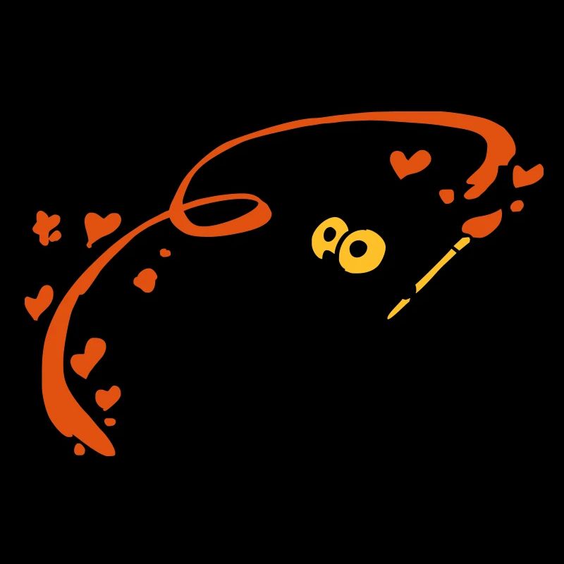 Kitten painter Georgia