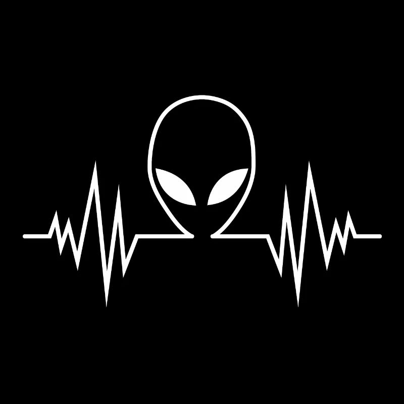 Herzschlag mit Alien