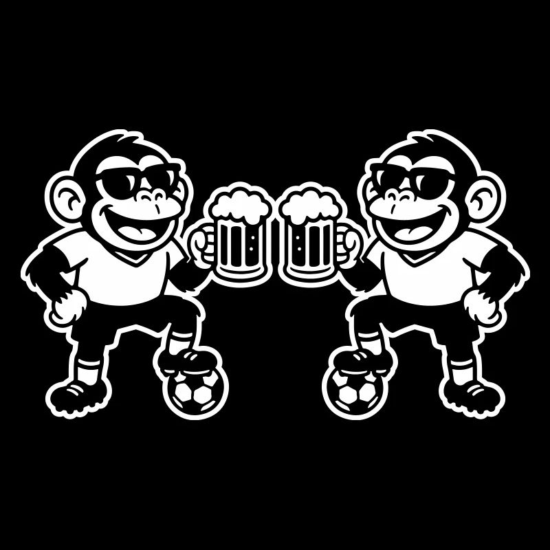 Soccer Monkey Beer