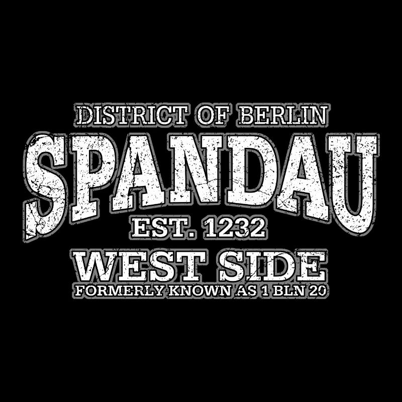 Berlin Spandau (oldstyle white print)