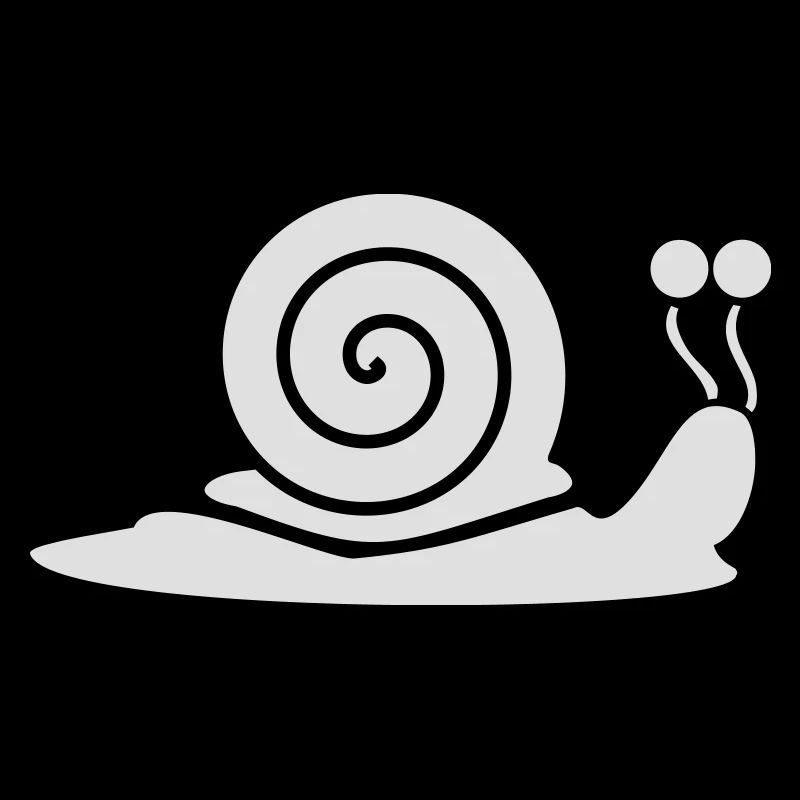 Snail with snail shell