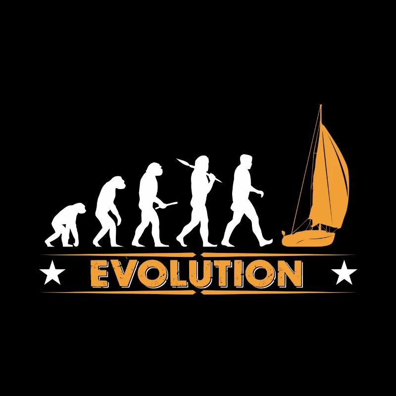 Sail evolution - orange/white