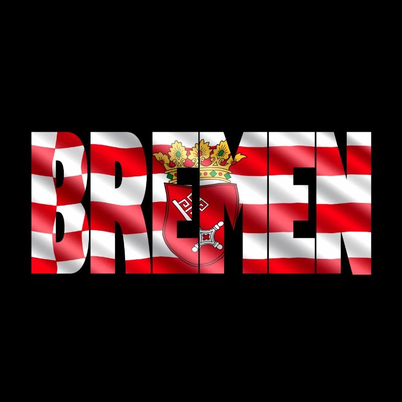 Drapeau de bacon de Brême