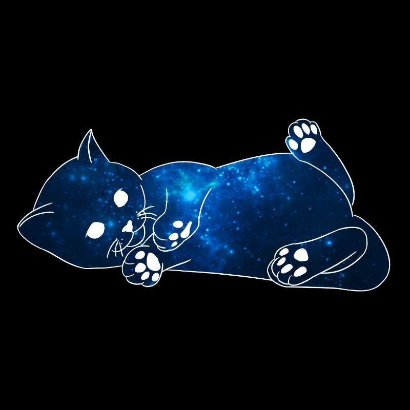 Galaxy Cat [Bleu]