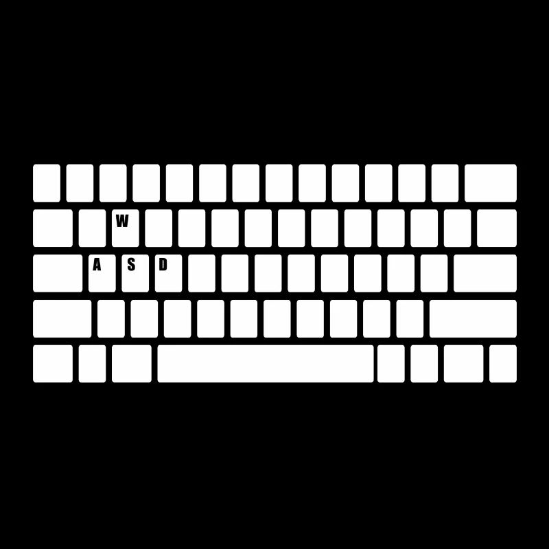 Computer Tastatur WASD Gaming PC Multiplayer Skill