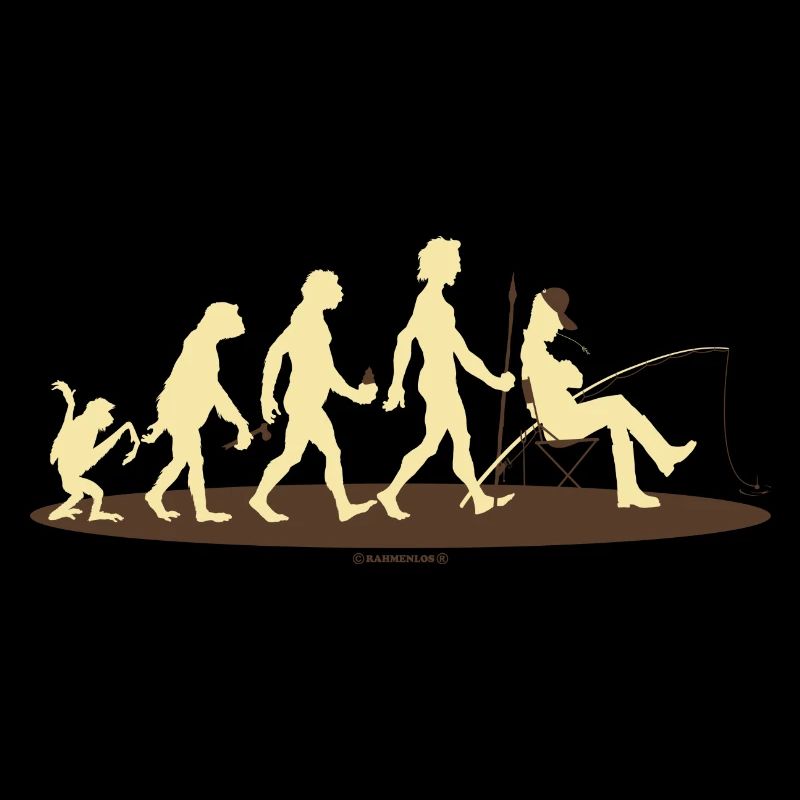 FUN - Evolution Angler - Geschenk - Bestseller
