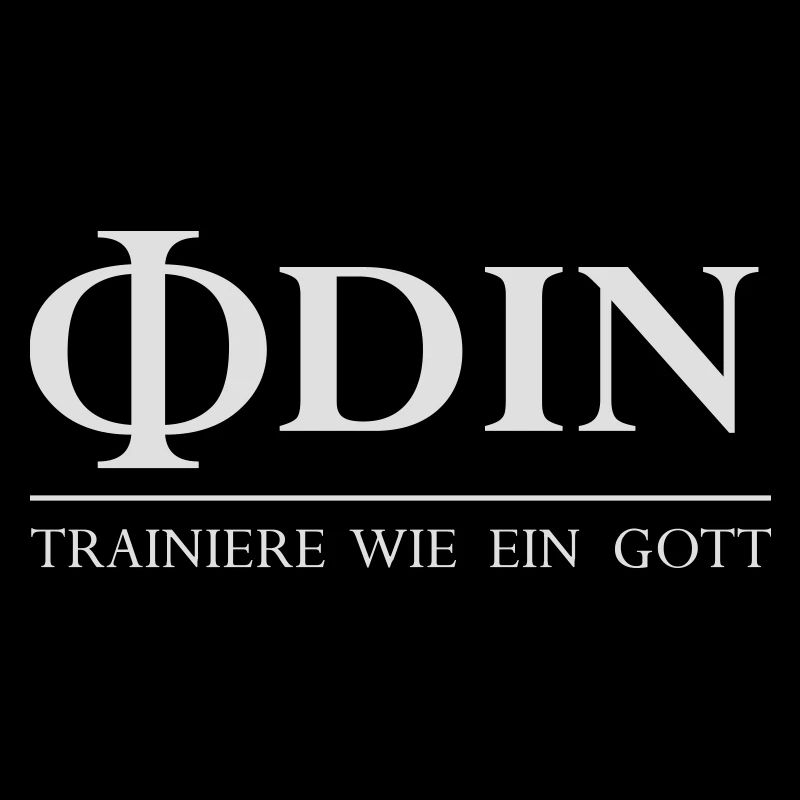 ODIN Trainiere wie ein Gott (Vektor)