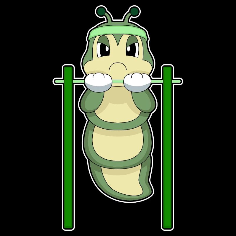 Caterpillar Bodybuilder Tractions Musculation