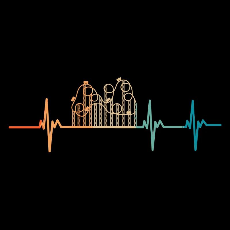 Heartbeat roller coaster