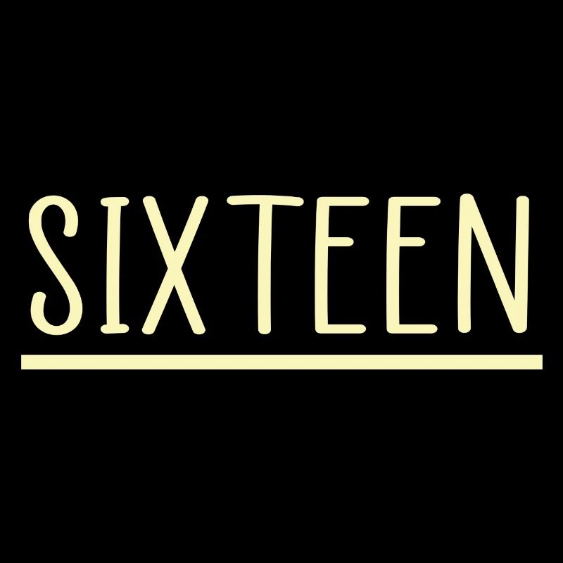 16e anniversaire Seize seize seize
