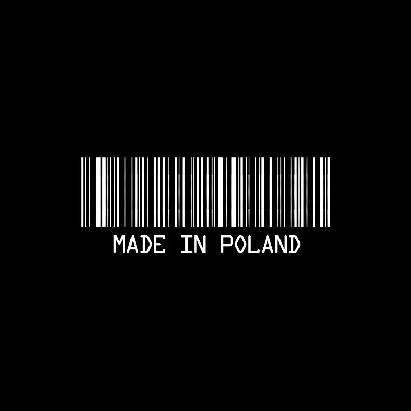 Fabriqué en Pologne - Pologne - Pologne - Code-barres - Dash