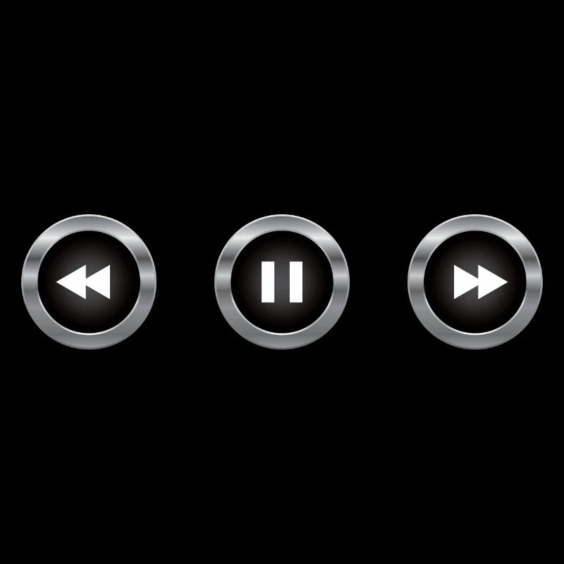 Audio control buttons