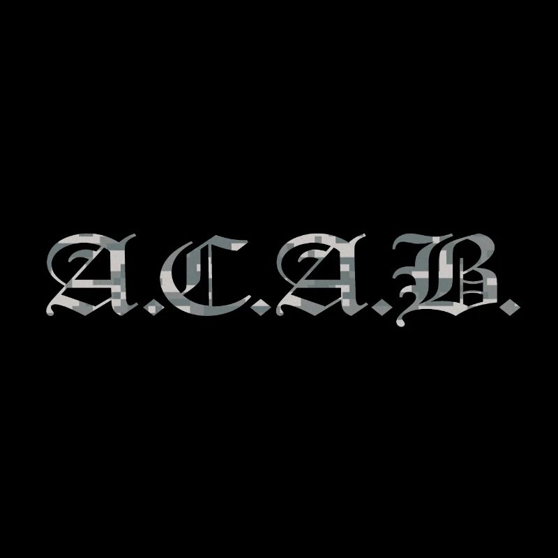 ACAB digital camouflage