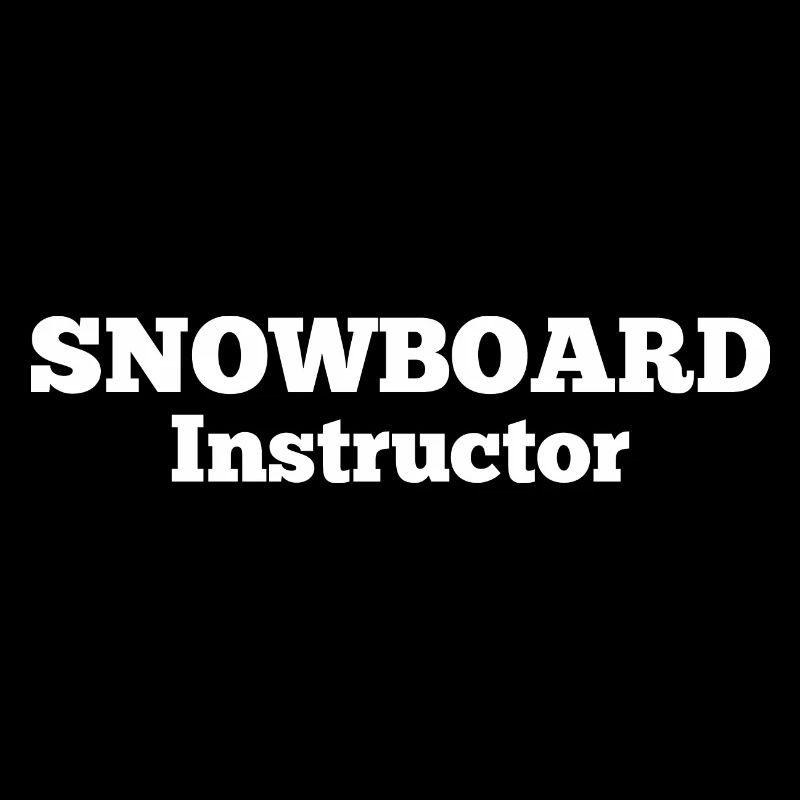 Instructeur Snowboard | Conception de snowboarder d'hiver