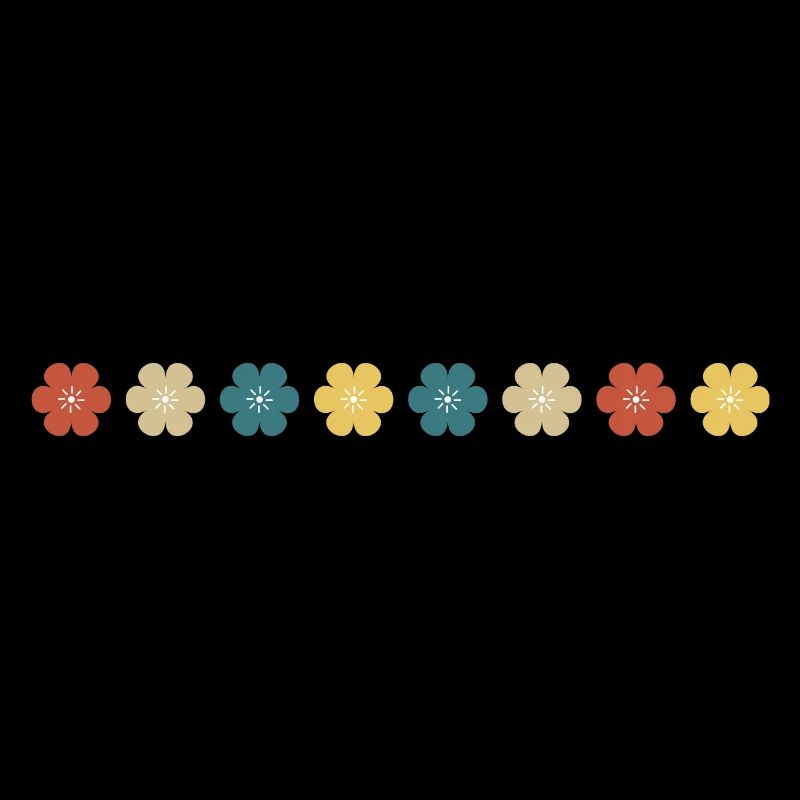 Vintage Retro Gänseblümchen