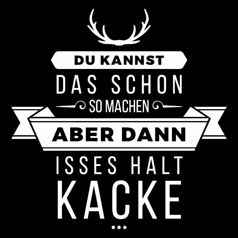 Du kannst das schon machen, aber dann ist es...