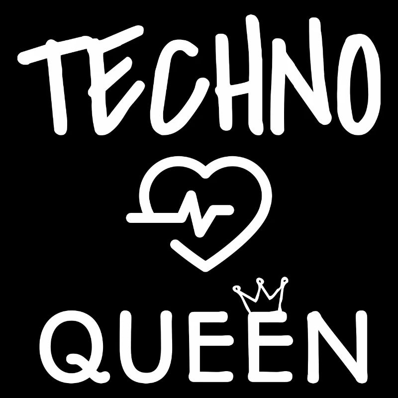 Techno Koenigin Techno Maedchen Lova Techno