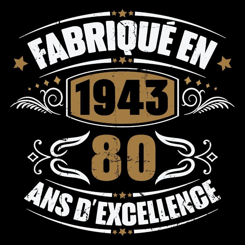 Fabriqué en 1943, 80 ans d'excellence