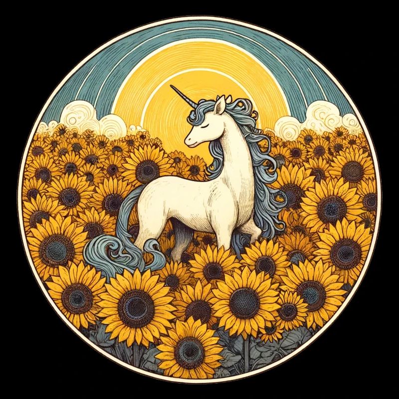 Retro Unicorn