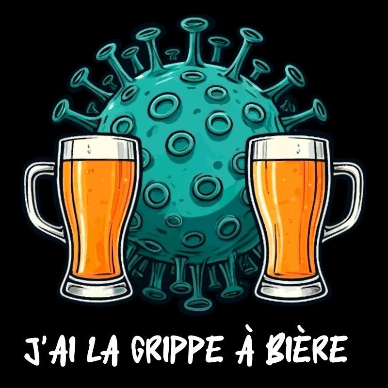 Ich habe eine Biergrippe