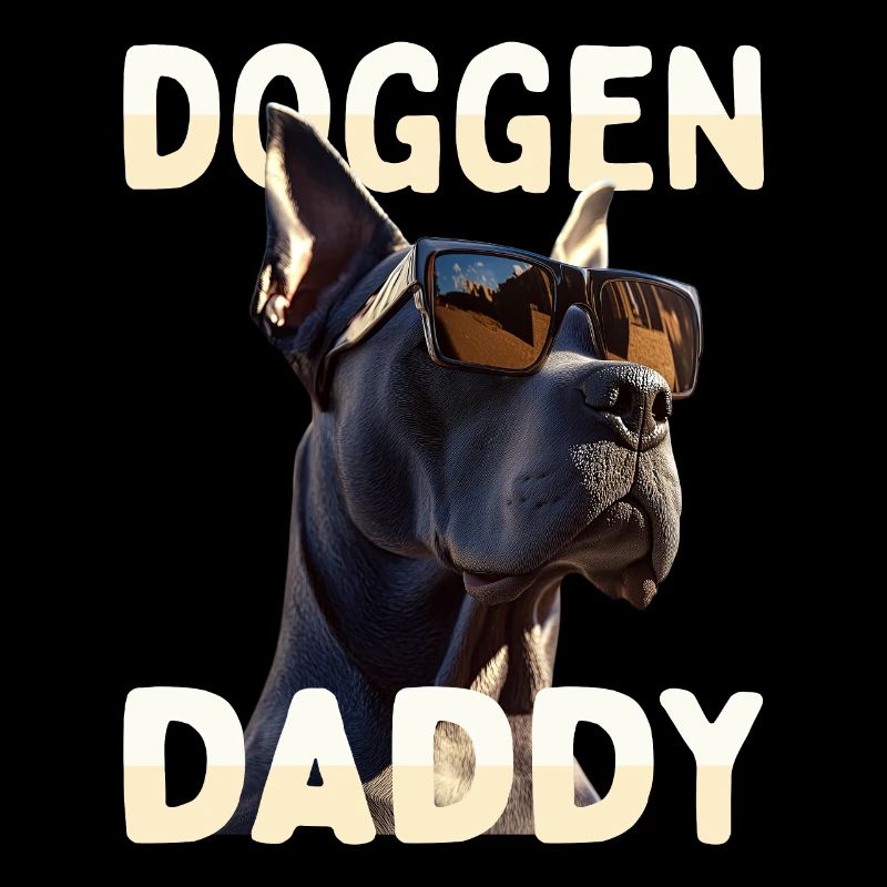 Great Dane Dad Dog Dad Father's Day Great Dane Daddy