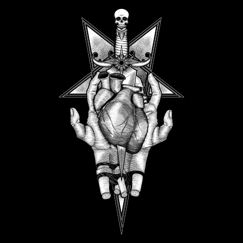 Aching Heart - Black version