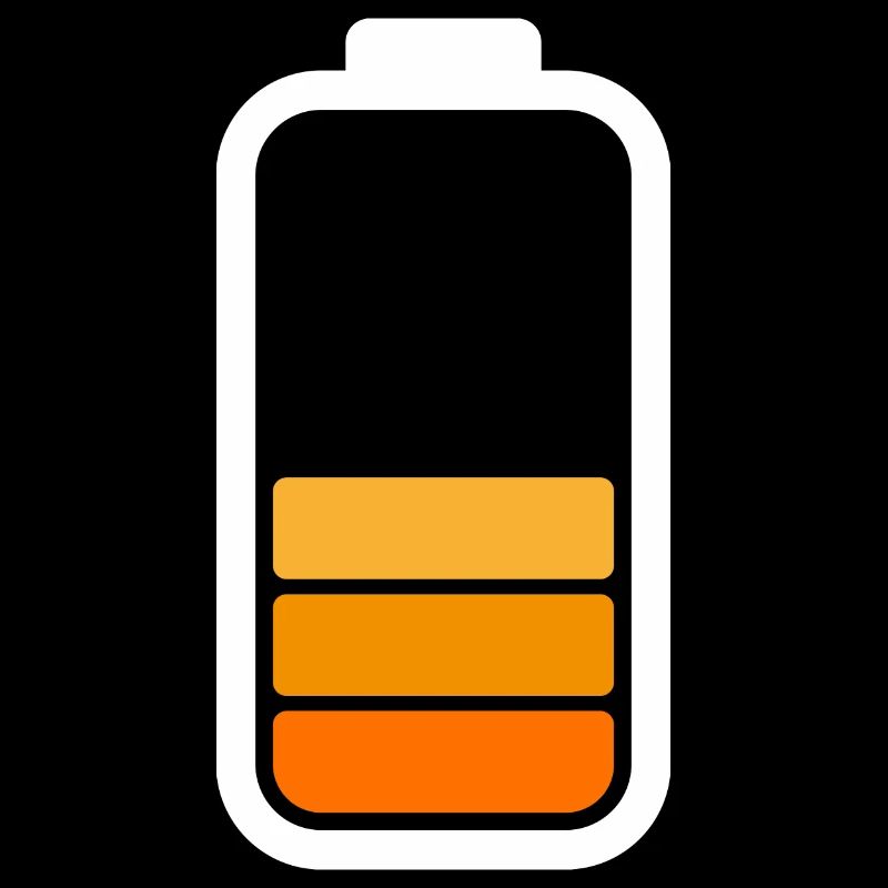 HALF BATTERY - White