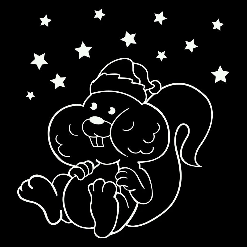 Weihnachts Einhörnchen