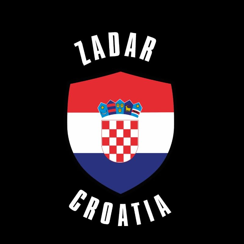 Conception du drapeau du bouclier croate