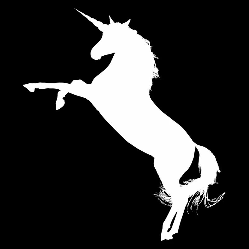 Schlichtes Einhorn Geschenkidee