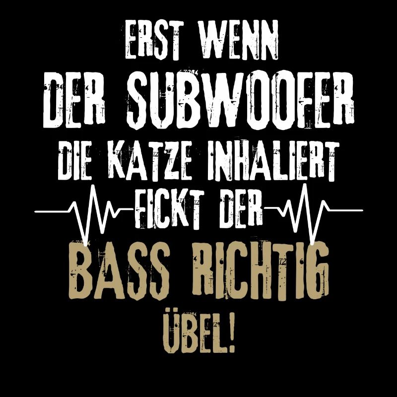 Erst wenn der Subwoofer ... Techno, House, Party
