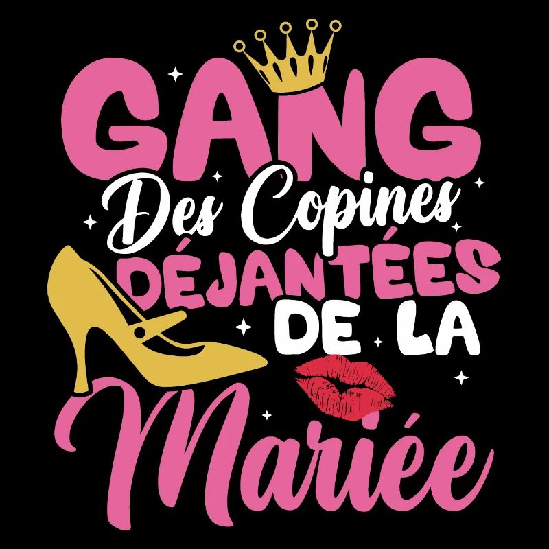 Gang des copines déjantées de la mariée