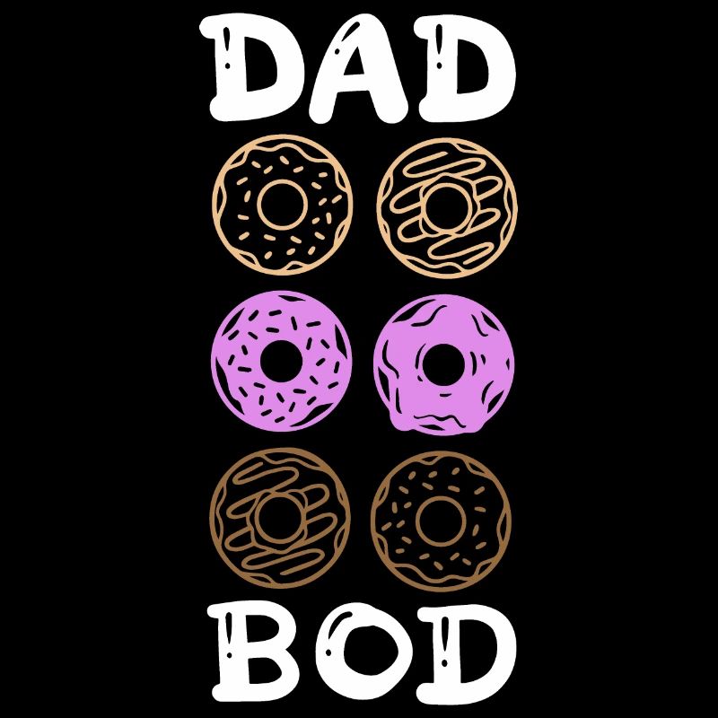 Dad Bod Donut Sixpack