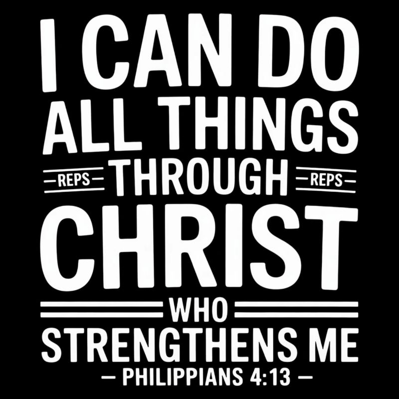 All through Christ Power Philippians 4:13