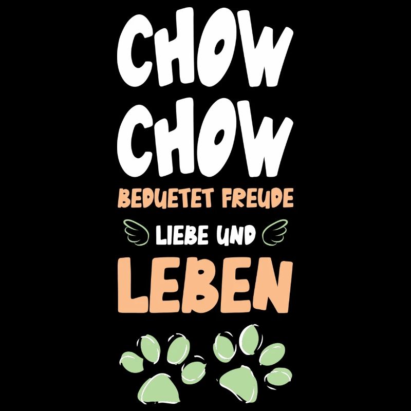 ChowChow Love And Life Pattern