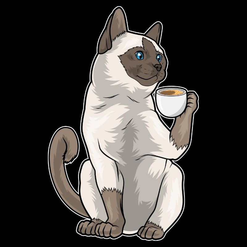 Siamese Cat Coffee Mug